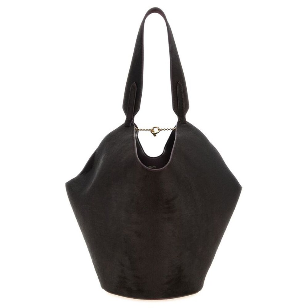 Khaite Bordeaux Calfskin Tote Women's Bag